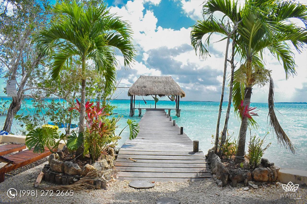 Hotel Wayak Bacalar - Todo Incluido Exterior foto